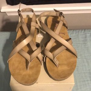 strappy sandals